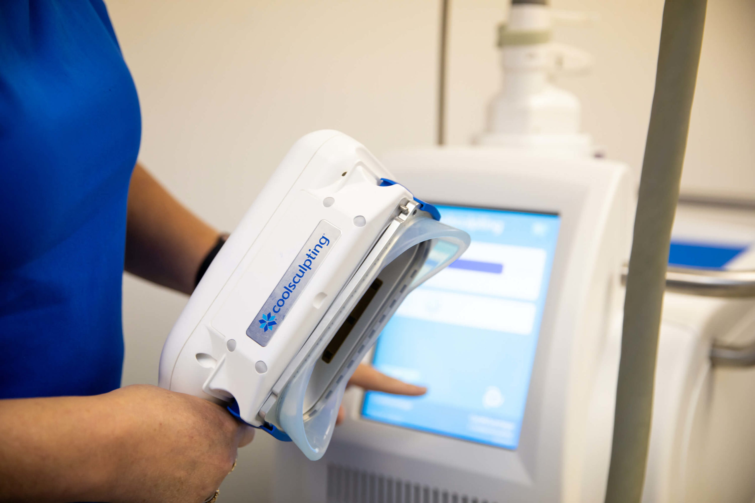 Brunswick Patient having Coolsculpting procedure